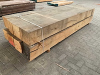 Frans eiken balken 250x250 mm (8x) - afbeelding 2 van  5