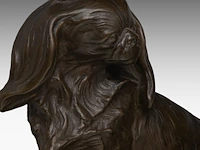 Frans jochems (1880-1949), two pekingese dogs, patinated bronze, cast by corbeels, antwerp the bronze: 33 x 66 cm. (12.99 x 25.98 in.), with marble base: 37 x 71 cm. (14.57 x 27.94 in.) - afbeelding 9 van  9