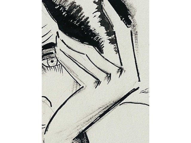 Frans masereel - origineel - ingelijst - afbeelding 11 van  13