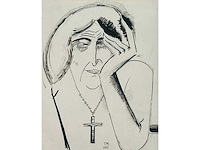 Frans masereel - origineel - ingelijst - afbeelding 2 van  13
