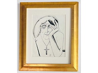 Frans masereel - origineel - ingelijst - afbeelding 4 van  13