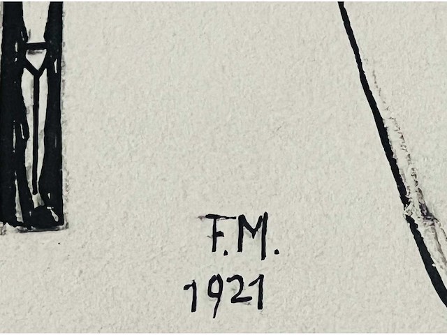Frans masereel - origineel - ingelijst - afbeelding 5 van  13