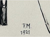 Frans masereel - origineel - ingelijst - afbeelding 5 van  13