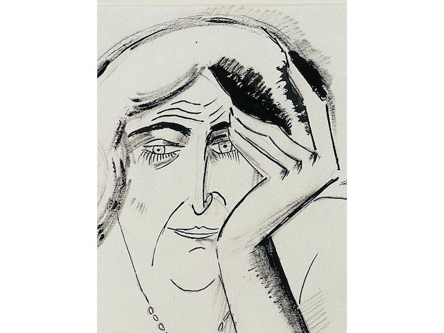 Frans masereel - origineel - ingelijst - afbeelding 7 van  13
