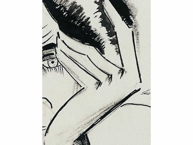 Frans masereel - origineel - ingelijst - afbeelding 2 van  13