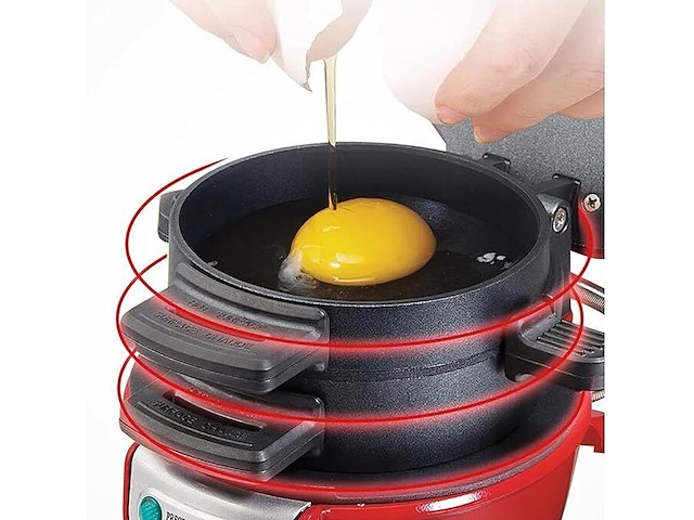 Fransade burgerpersmachine - afbeelding 4 van  5