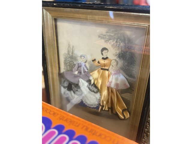 Franse diorama kader la mode illustreé - afbeelding 1 van  1