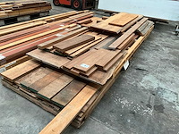 Franse notenlaar partij massief hout - afbeelding 1 van  2