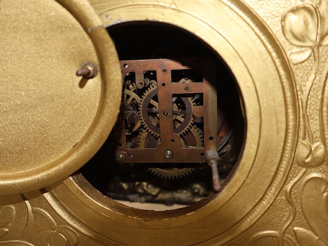 Franse pendule duif - afbeelding 9 van  10