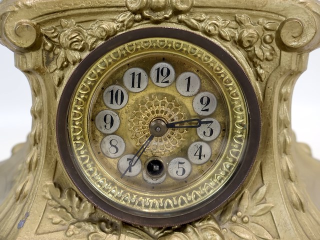 Franse pendule duif - afbeelding 10 van  10