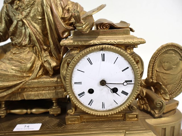 Franse pendule edelman - afbeelding 7 van  13