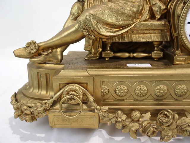 Franse pendule edelman - afbeelding 8 van  13