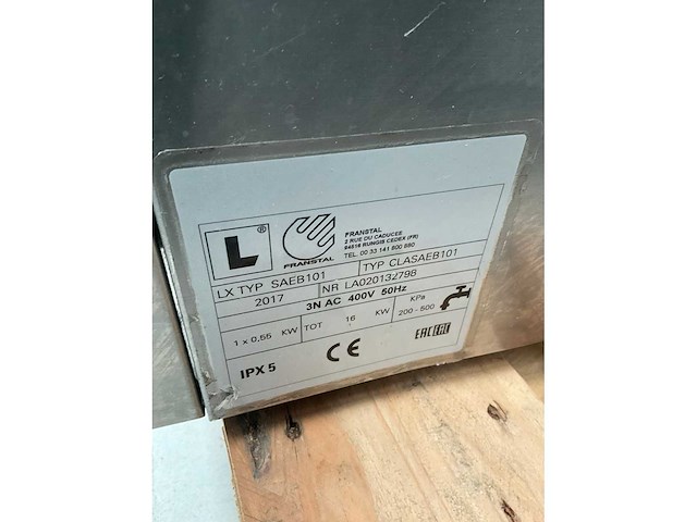 Franstal glasaeb101 combisteamer - afbeelding 3 van  3