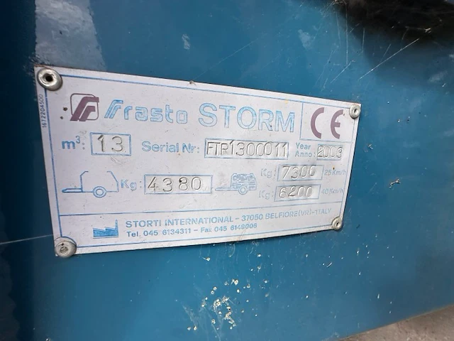 Frasto storm voermengwagen - afbeelding 2 van  10