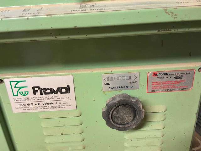 Fravol edge lijmmachine - afbeelding 2 van  10