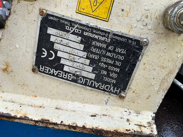 Frd f1 hydraulische breekhamer - afbeelding 5 van  5