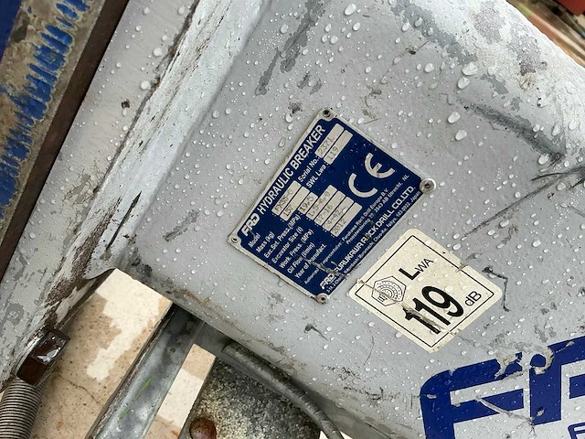 Frd fx35 hydraulische breekhamer - afbeelding 6 van  6