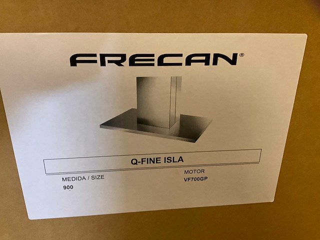 Frecan q-fine isla dampkap - afbeelding 1 van  8