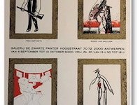 Fred bervoets - 4 x gesigneerd - afbeelding 1 van  1