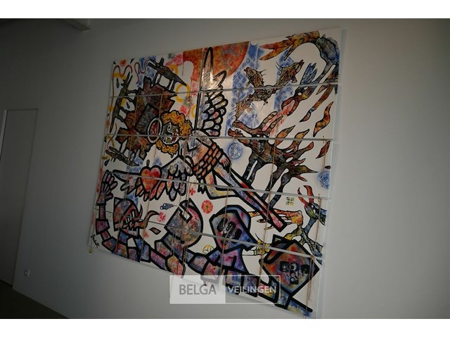 Fredcot schilderij in 10 panelen - afbeelding 1 van  3