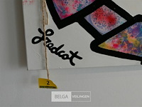 Fredcot schilderij in 10 panelen - afbeelding 3 van  3