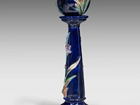 Frédéric thurner (1865-1925), polychrome decorated jardinière on stand, total h 111,5 cm 111.5 cm. (43.89 in.) - afbeelding 2 van  9