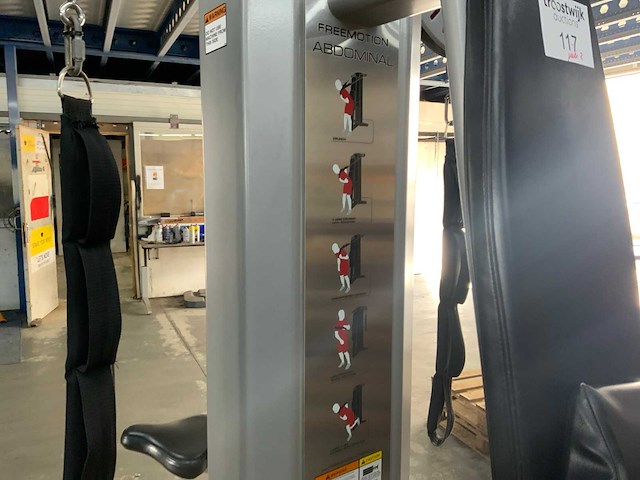Freemotion abdominal cable machine krachtstation - afbeelding 2 van  6