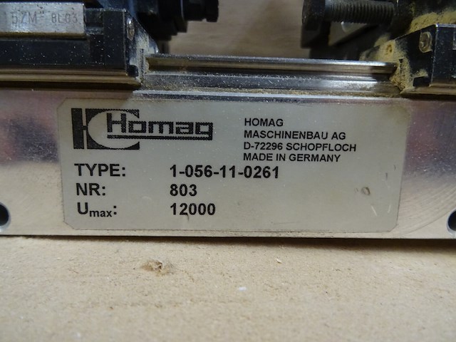 Freesaggregaat homag - afbeelding 3 van  3