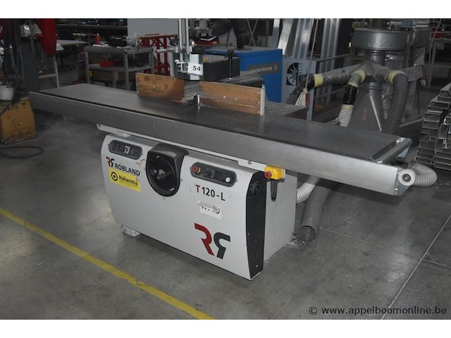 Freesmachine robland t-120l, 3000/10,000rpm, werking niet gekend - afbeelding 1 van  4