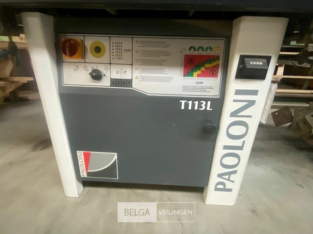 Freesmachine topie paoloni t113l - afbeelding 4 van  7