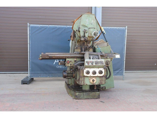 Freesmachine veb p400-v elektrisch 14.5kw 1975 - afbeelding 1 van  1