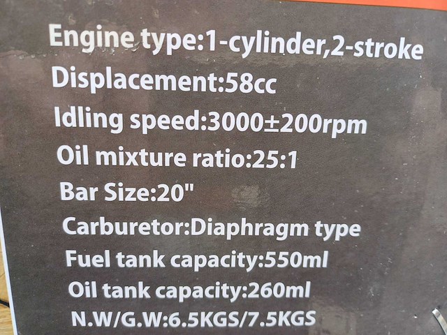 Freimann - 5800 - chainsaws - afbeelding 4 van  7