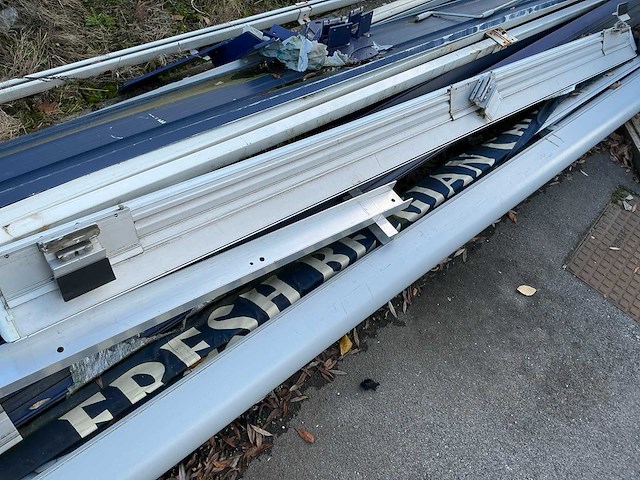 Fresh belgian chocolate gedemonteerde luifel/overkapping - afbeelding 6 van  8