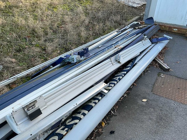 Fresh belgian chocolate gedemonteerde luifel/overkapping - afbeelding 8 van  8