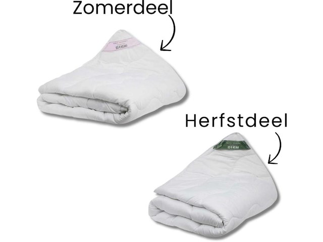 Fresh & co comfortdekbed - 4 seizoenen 240x200 - afbeelding 3 van  5