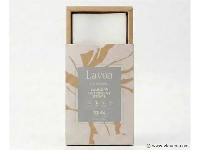 Fresh wasstrips - scent free - 64 wasbeurten - afbeelding 1 van  1