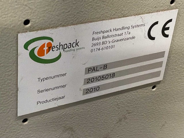Freshpack automatisch kisten stapelsysteem - afbeelding 12 van  12