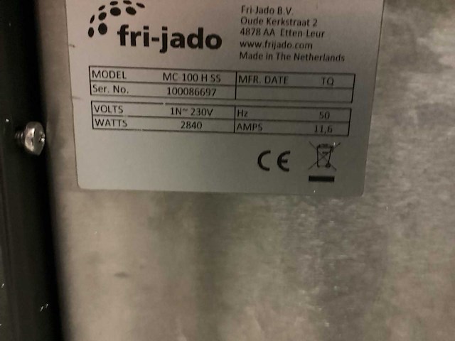 Fri-jado 3 niveaus warmhoudvitrine - afbeelding 3 van  4