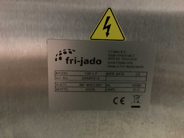 Fri-jado tdr 8p bak- en grillapparaat - afbeelding 8 van  8