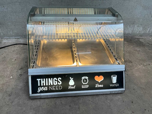 Fri-jado warmhoudvitrine - afbeelding 2 van  5