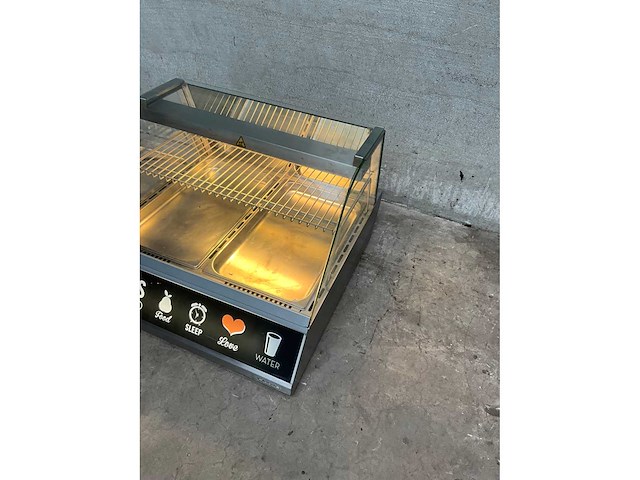 Fri-jado warmhoudvitrine - afbeelding 3 van  5