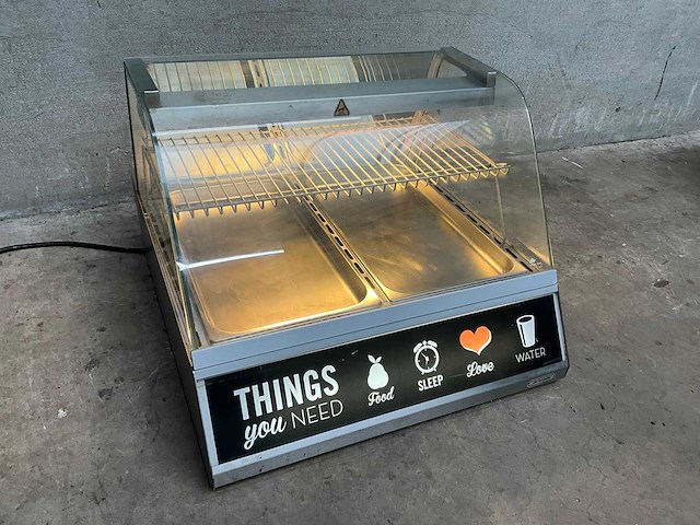 Fri-jado warmhoudvitrine - afbeelding 1 van  5