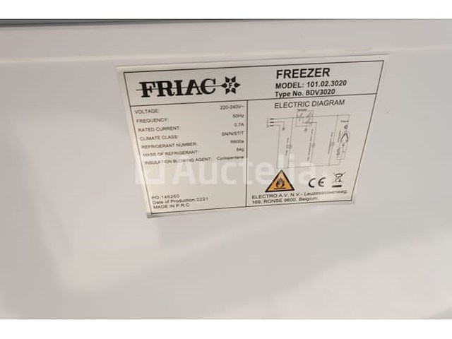 Friac bdv3020 vrieskist - afbeelding 2 van  11
