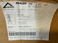 Frialen ub d 560 hdpe 560mm koppelingen waterleiding - afbeelding 2 van  3