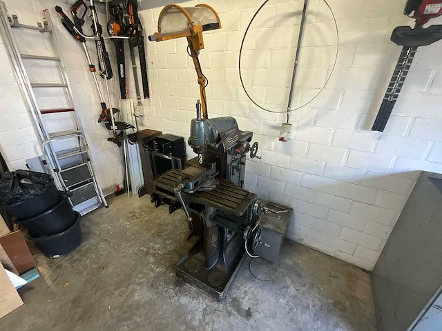 Friedrich deckel fp1 nclusief een bijhorende gereedschapskast - freesmachines - afbeelding 1 van  19