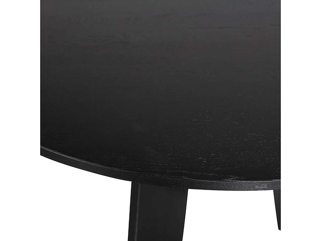 Fries eettafel eik blacknight mat ø129 cm - afbeelding 5 van  8