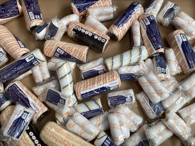 Friess mixkavel diverse verfrollers (103x) - afbeelding 1 van  4