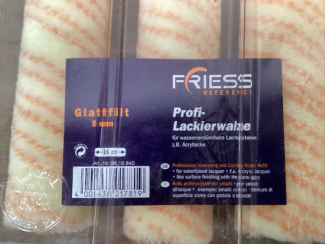 Friess profi mixkavel diverse verfrollers (245x) - afbeelding 4 van  6