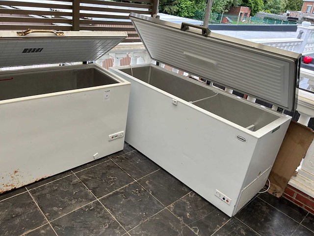 Frigibel-combisteel koelkast diepvriesbak (2x) - afbeelding 1 van  3