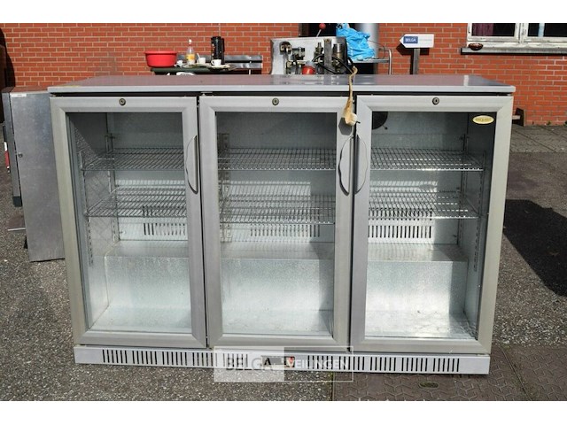 Frigo met 3 glazen deuren exquist - afbeelding 1 van  5